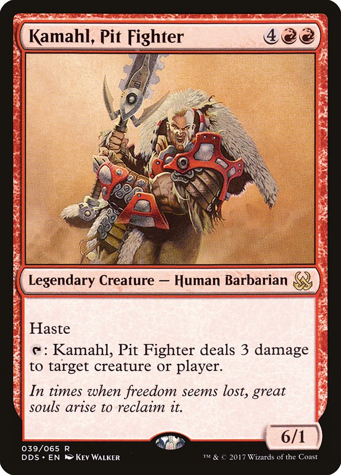 Kamahl, Pit Fighter [Duel Decks: Mind vs. Might] - Magic: The Gathering - Card Brawlers | Quebec | Canada |