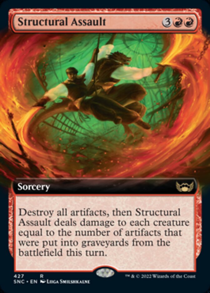 Structural Assault (Extended Art) [Streets of New Capenna] - Magic: The Gathering - Card Brawlers | Quebec | Canada |