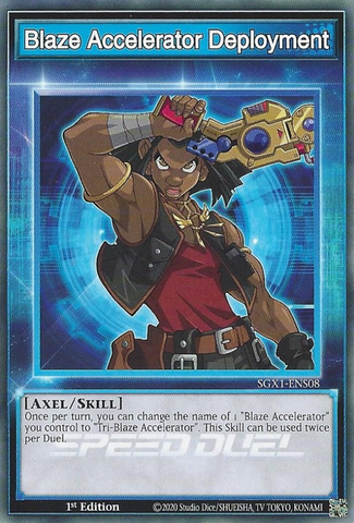 Blaze Accelerator Deployment [SGX1-ENS08] Common - Yu-Gi-Oh! - Card Brawlers | Quebec | Canada |