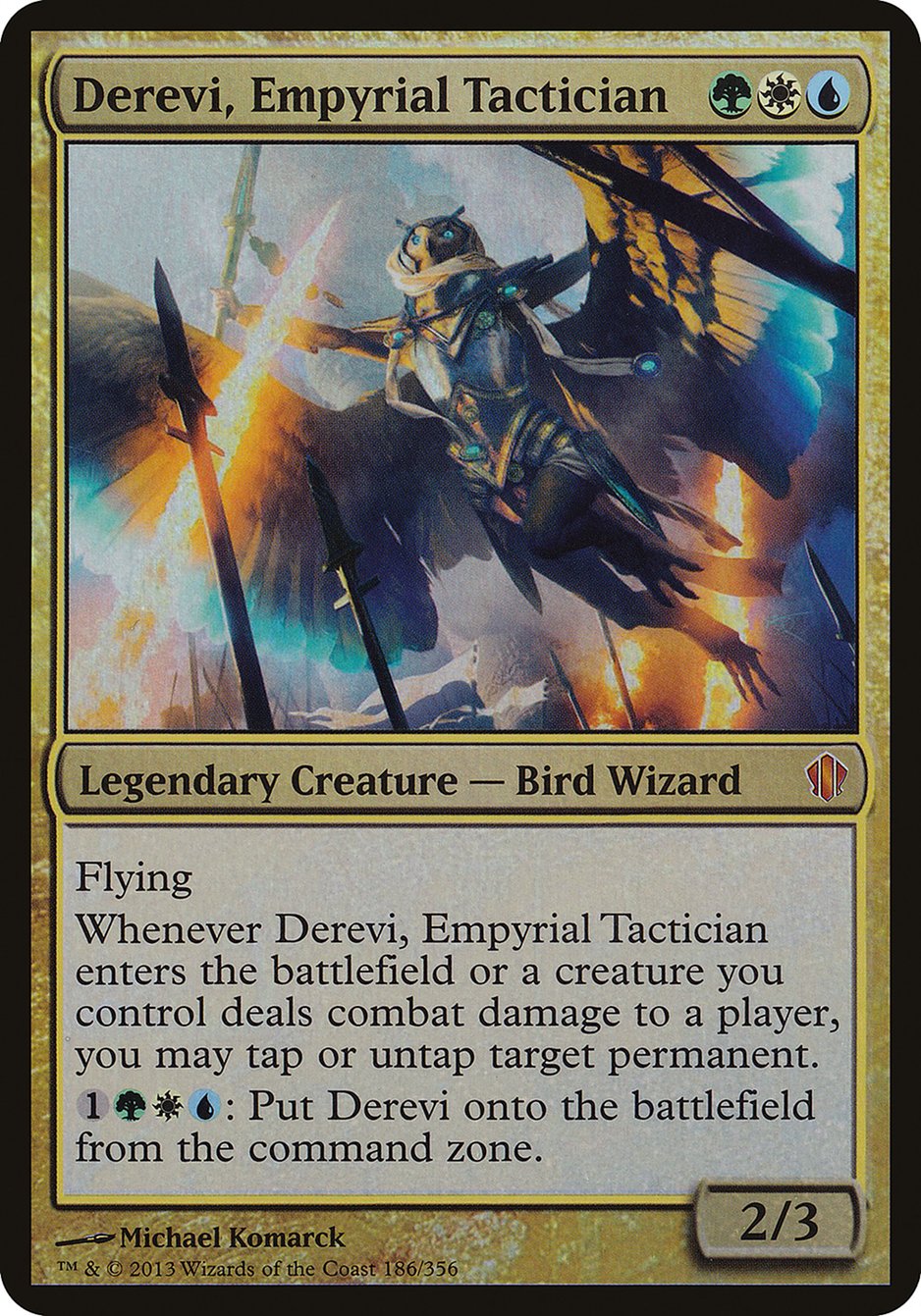 Derevi, Empyrial Tactician (Oversized) [Commander 2013 Oversized] - Magic: The Gathering - Card Brawlers | Quebec | Canada |