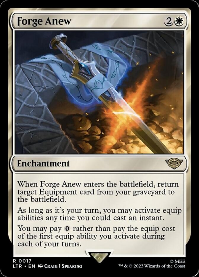 Forge Anew [The Lord of the Rings: Tales of Middle-Earth] - Magic: The Gathering - Card Brawlers | Quebec | Canada |