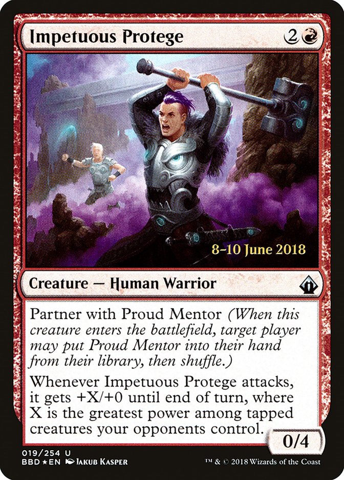 Impetuous Protege [Battlebond Prerelease Promos] - Magic: The Gathering - Card Brawlers | Quebec | Canada |