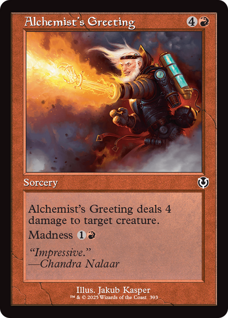 Alchemist's Greeting (Retro Frame) [Innistrad Remastered] - Magic: The Gathering - Card Brawlers | Quebec | Canada |