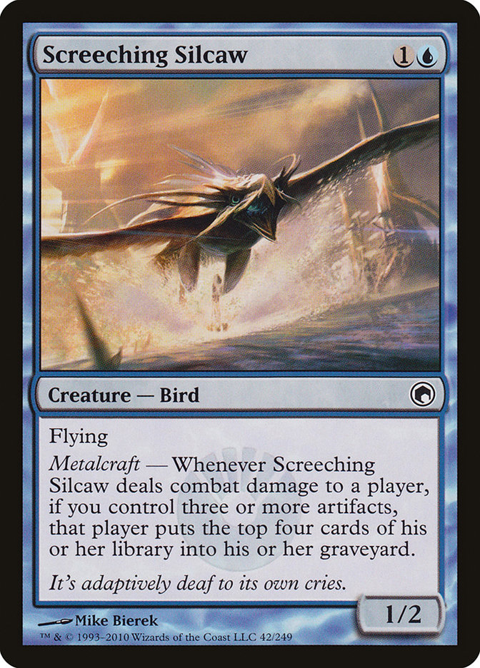 Screeching Silcaw [Scars of Mirrodin] - Magic: The Gathering - Card Brawlers | Quebec | Canada |