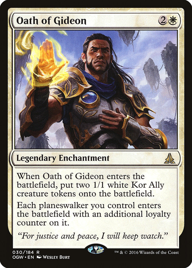 Oath of Gideon [Oath of the Gatewatch] - Magic: The Gathering - Card Brawlers | Quebec | Canada |