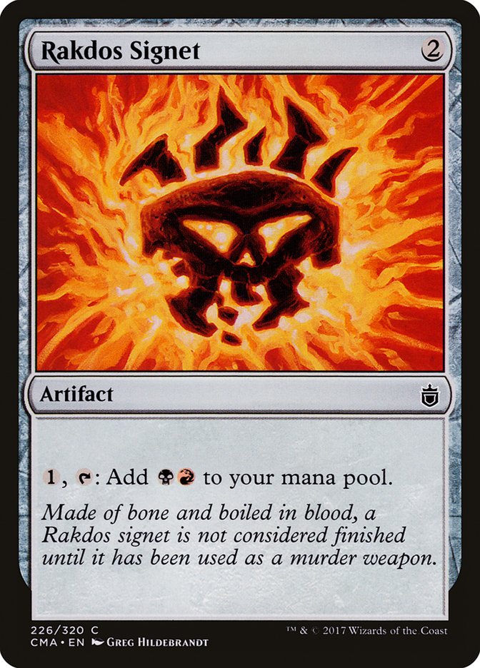 Rakdos Signet [Commander Anthology] - Magic: The Gathering - Card Brawlers | Quebec | Canada |