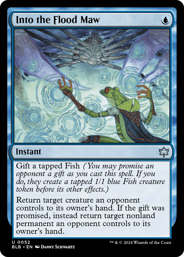 Into the Flood Maw [Bloomburrow] - Magic: The Gathering - Card Brawlers | Quebec | Canada |