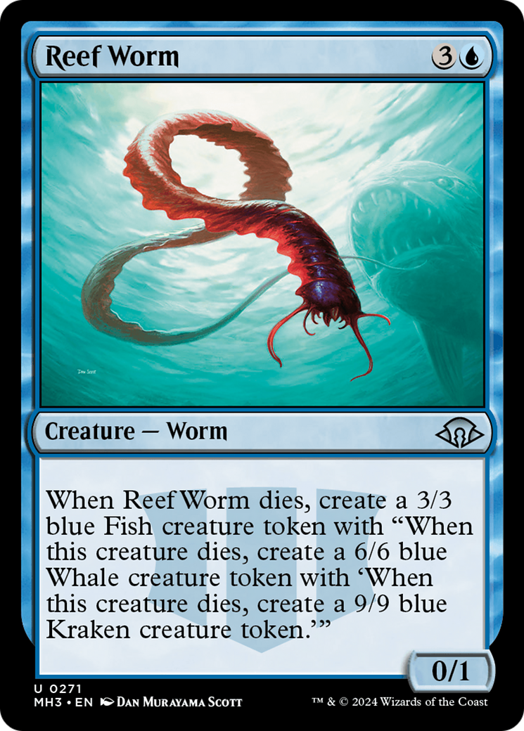 Reef Worm [Modern Horizons 3] - Magic: The Gathering - Card Brawlers | Quebec | Canada |