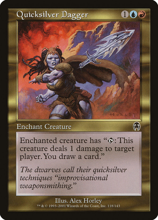 Quicksilver Dagger [Apocalypse] - Magic: The Gathering - Card Brawlers | Quebec | Canada |