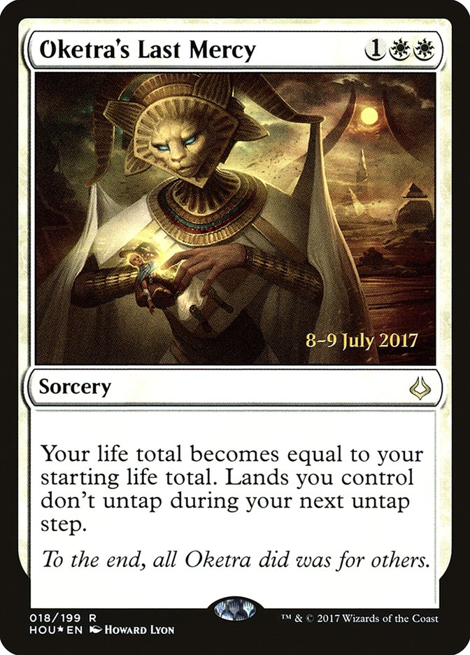 Oketra's Last Mercy [Hour of Devastation Prerelease Promos] - Magic: The Gathering - Card Brawlers | Quebec | Canada |