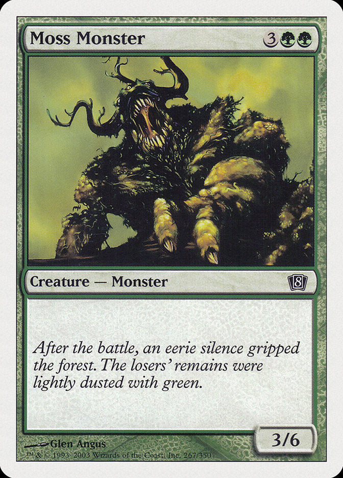 Moss Monster [Eighth Edition] - Magic: The Gathering - Card Brawlers | Quebec | Canada |