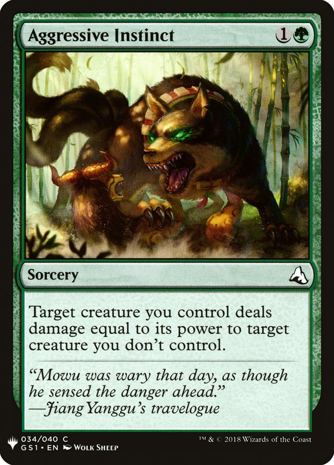 Aggressive Instinct [Mystery Booster] - Magic: The Gathering - Card Brawlers | Quebec | Canada |