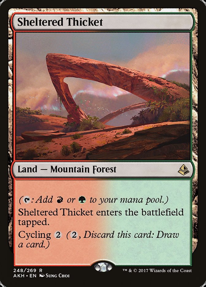 Sheltered Thicket [Amonkhet] - Magic: The Gathering - Card Brawlers | Quebec | Canada |