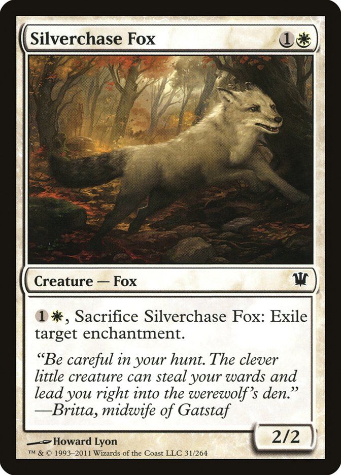 Silverchase Fox [Innistrad] - Magic: The Gathering - Card Brawlers | Quebec | Canada |