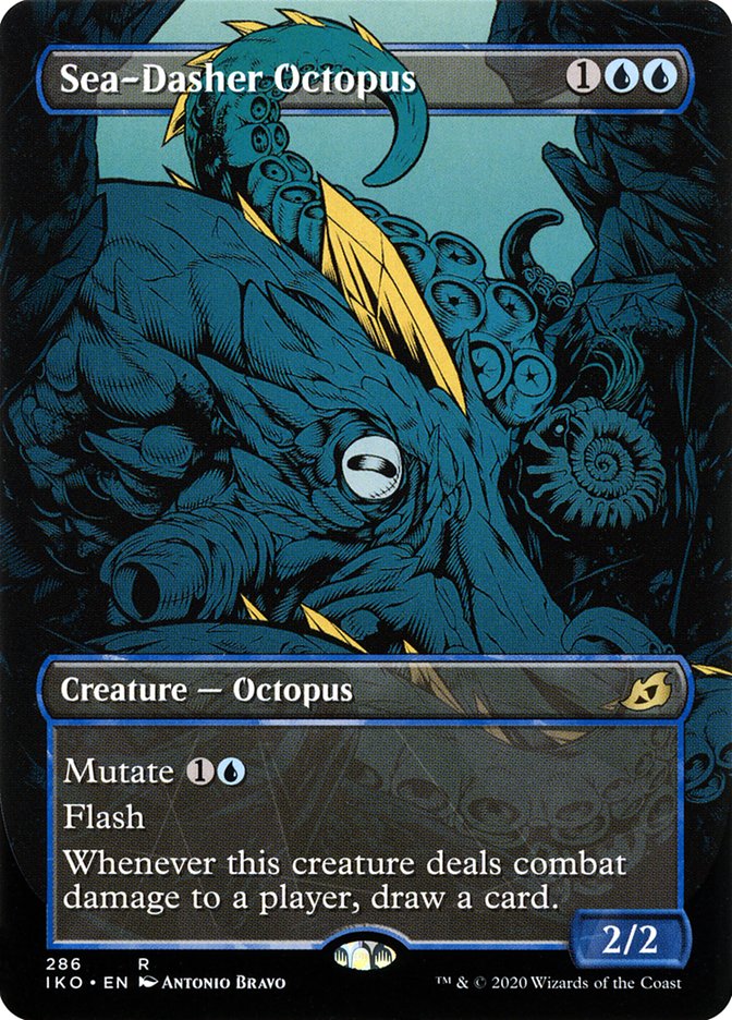 Sea-Dasher Octopus (Showcase) [Ikoria: Lair of Behemoths] - Magic: The Gathering - Card Brawlers | Quebec | Canada |