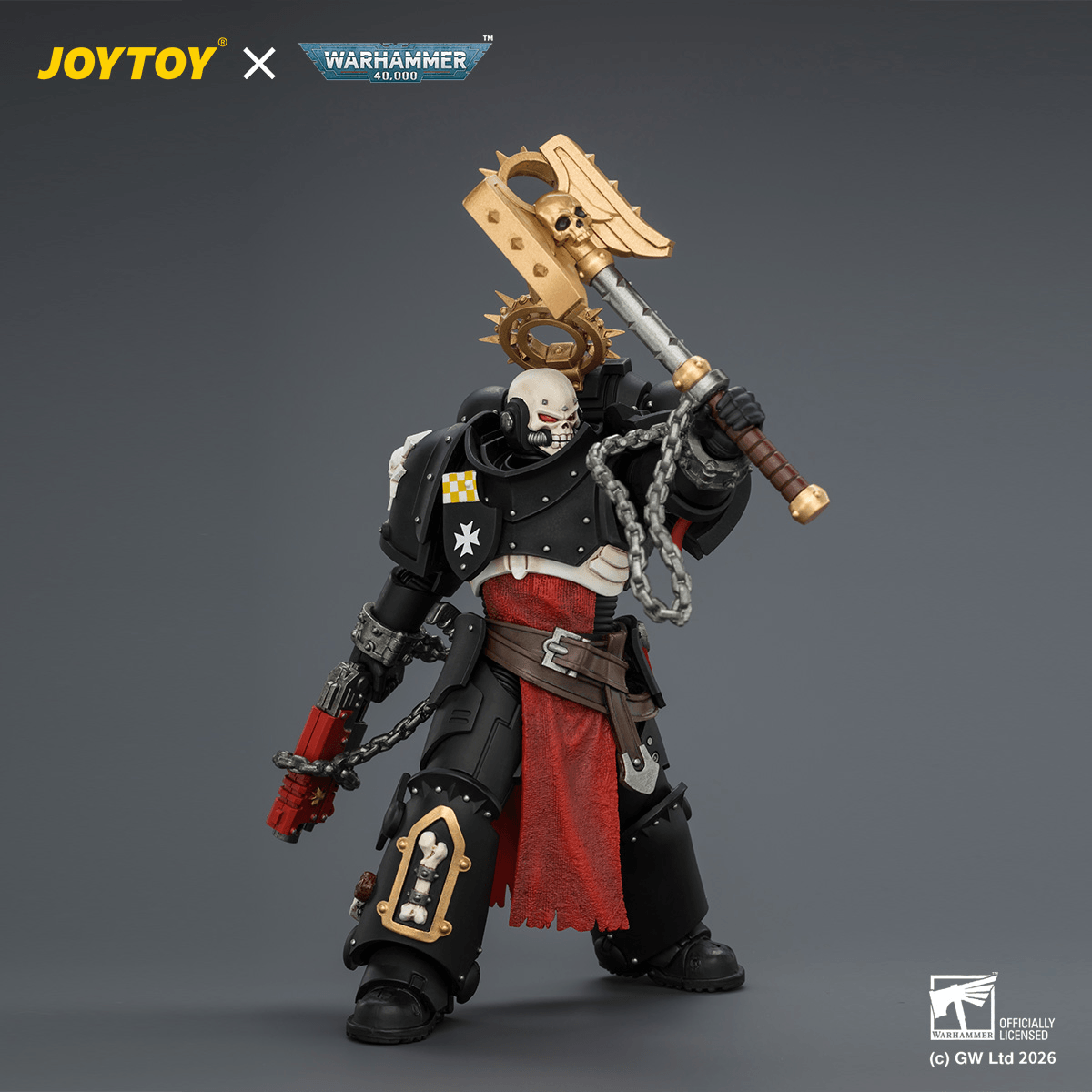 JOYTOY - Black Templars Execrator 2 with Crozius Arcanum and Absolvor Bolt Pistol - (PREORDER) October 30, 2026