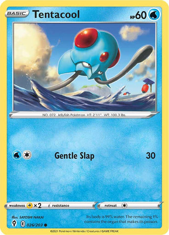 Tentacool (026/203) [Épée et bouclier : ciel en évolution] 