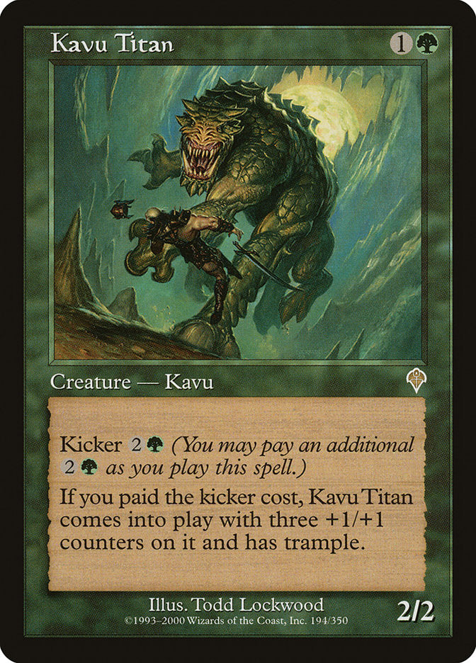 Kavu Titan [Invasion] - Magic: The Gathering - Card Brawlers | Quebec | Canada |