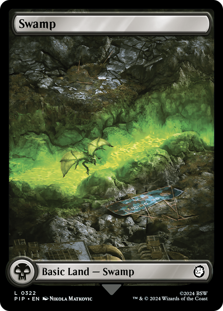Swamp (0322) [Fallout] - Magic: The Gathering - Card Brawlers | Quebec | Canada |