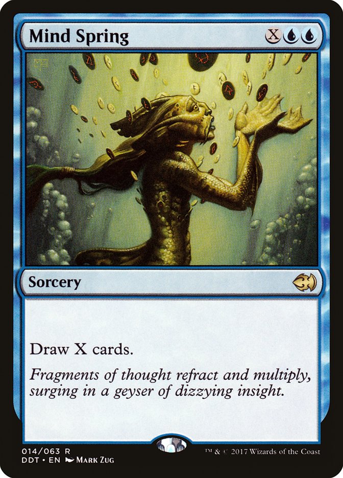 Mind Spring [Duel Decks: Merfolk vs. Goblins] - Magic: The Gathering - Card Brawlers | Quebec | Canada |