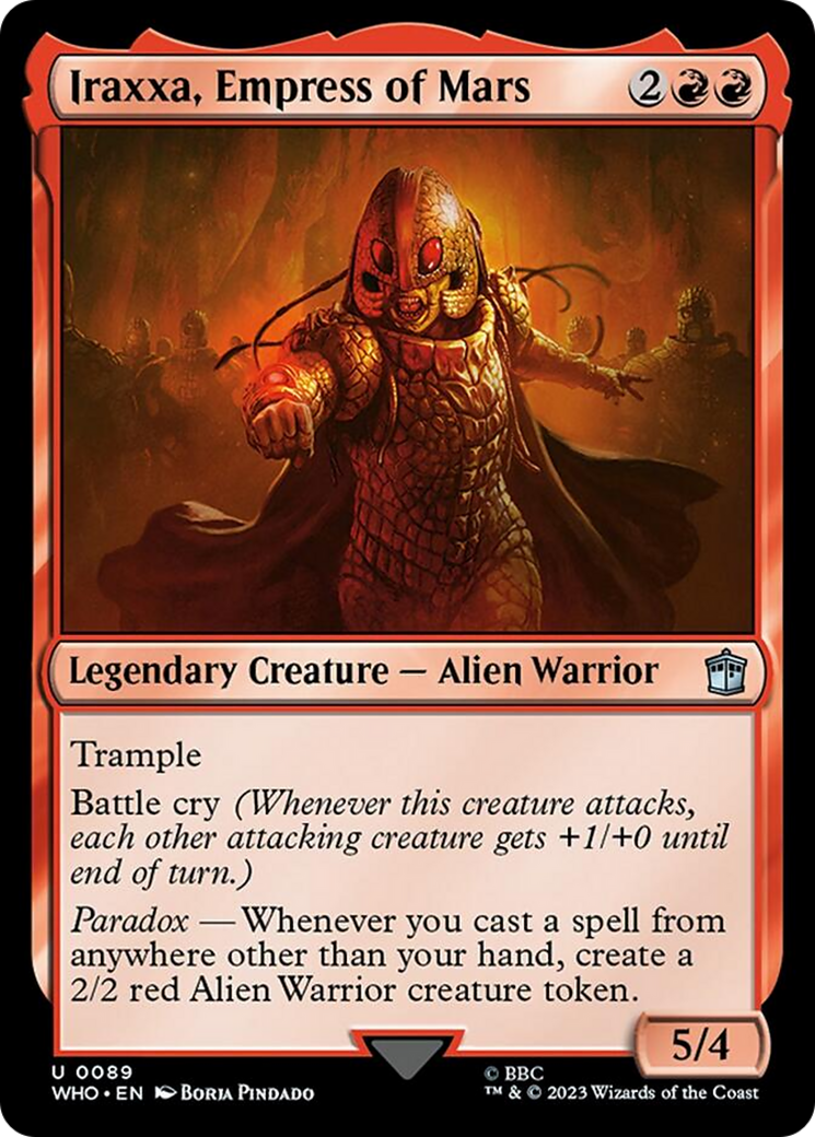 Iraxxa, Empress of Mars [Doctor Who] - Magic: The Gathering - Card Brawlers | Quebec | Canada |