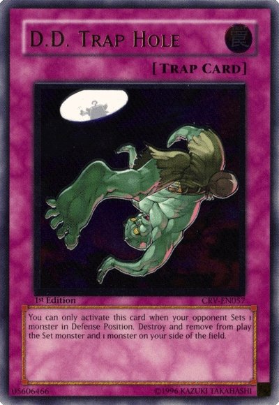 D.D. Trap Hole [CRV-EN057] Ultimate Rare - Yu-Gi-Oh! - Card Brawlers | Quebec | Canada |