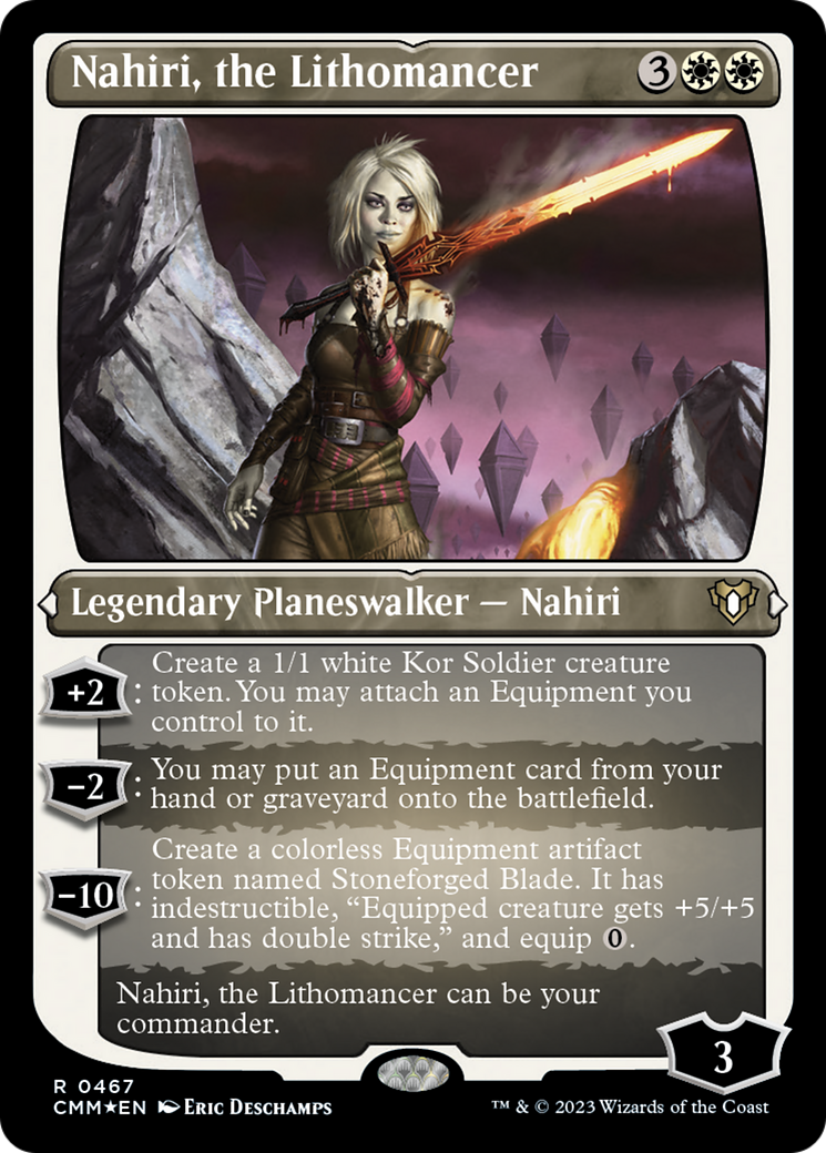 Nahiri, the Lithomancer (Foil Etched) [Commander Masters] - Magic: The Gathering - Card Brawlers | Quebec | Canada |