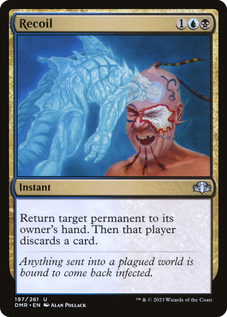 Recoil [Dominaria Remastered] - Magic: The Gathering - Card Brawlers | Quebec | Canada |