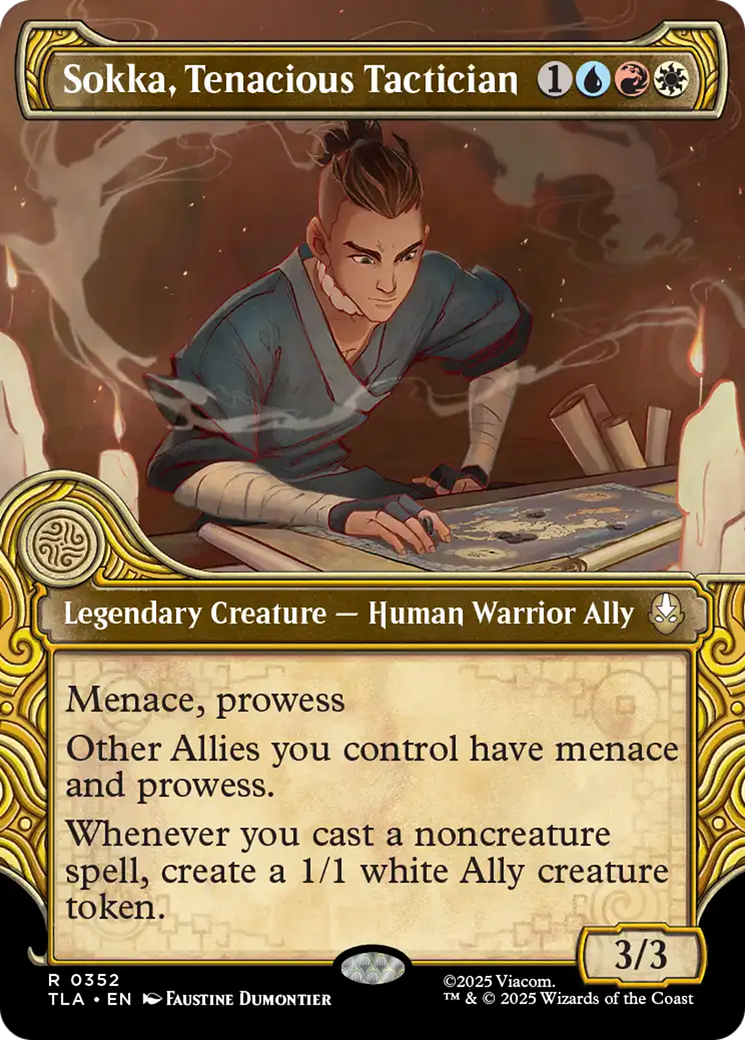 Sokka, Tenacious Tactician (Showcase) [Avatar: The Last Airbender] - Magic: The Gathering - Card Brawlers | Quebec | Canada |