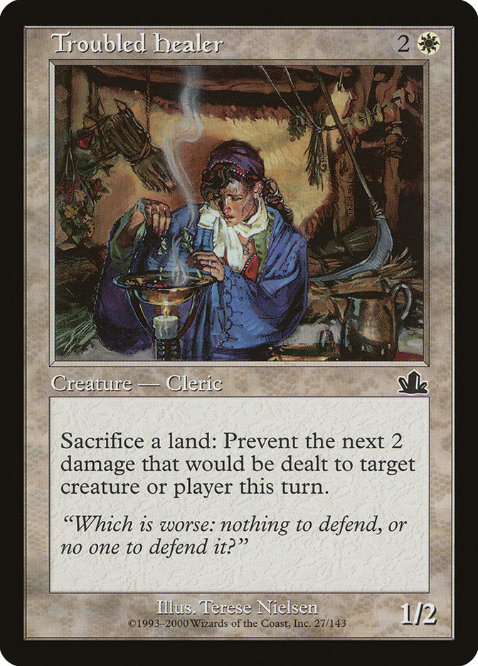 Troubled Healer [Prophecy] - Magic: The Gathering - Card Brawlers | Quebec | Canada |