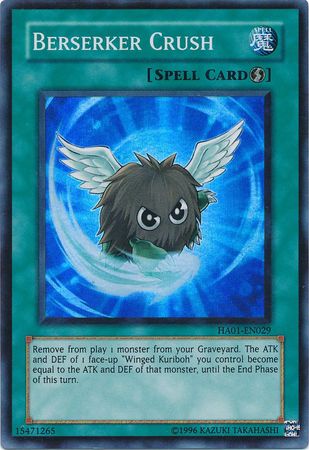 Berserker Crush [HA01-EN029] Super Rare - Yu-Gi-Oh! - Card Brawlers | Quebec | Canada |