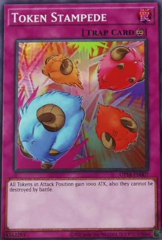 Token Stampede [OP16-EN007] Super Rare - Yu-Gi-Oh! - Card Brawlers | Quebec | Canada |