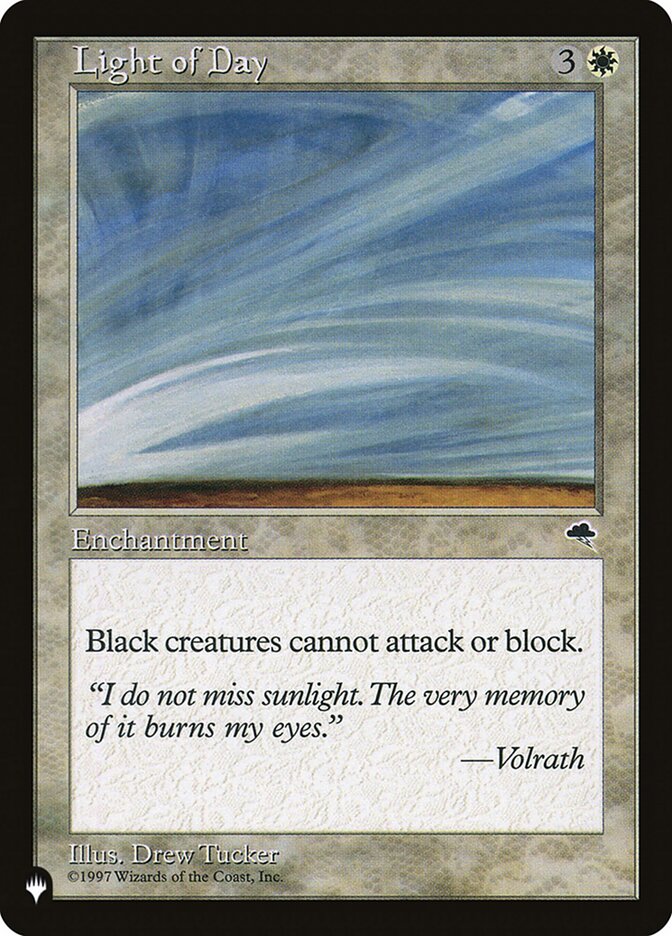 Light of Day [The List] - Magic: The Gathering - Card Brawlers | Quebec | Canada |