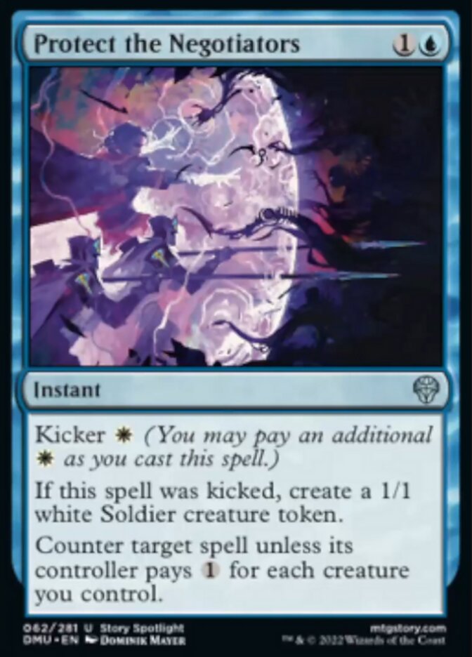 Protect the Negotiators [Dominaria United] - Magic: The Gathering - Card Brawlers | Quebec | Canada |