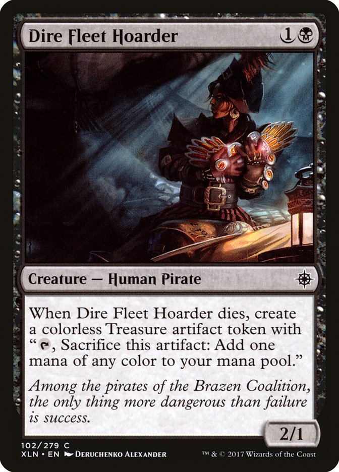 Dire Fleet Hoarder [Ixalan] - Magic: The Gathering - Card Brawlers | Quebec | Canada |