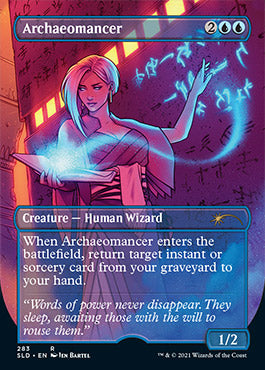 Archaeomancer (Borderless) [Secret Lair Drop Series] - Magic: The Gathering - Card Brawlers | Quebec | Canada |
