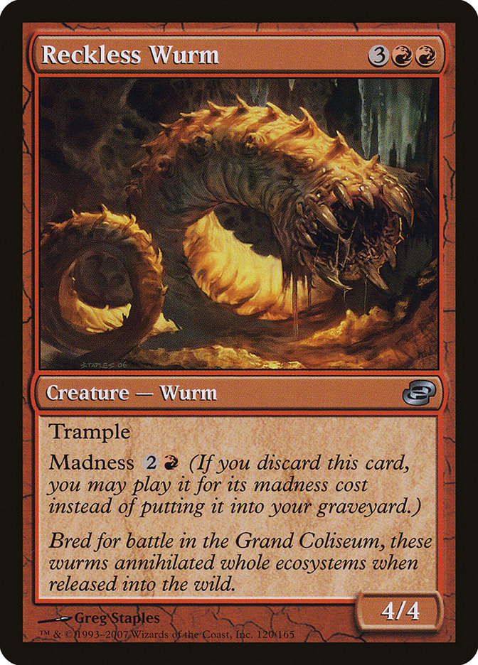 Reckless Wurm [Planar Chaos] - Magic: The Gathering - Card Brawlers | Quebec | Canada |