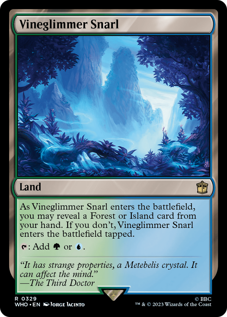 Vineglimmer Snarl [Doctor Who] - Magic: The Gathering - Card Brawlers | Quebec | Canada |
