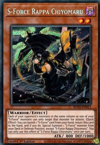 S-Force Rappa Chiyomaru [BLVO-EN011] Secret Rare