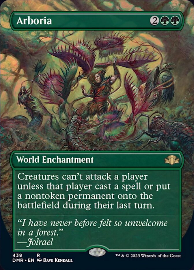 Arboria (Borderless Alternate Art) [Dominaria Remastered] - Magic: The Gathering - Card Brawlers | Quebec | Canada |