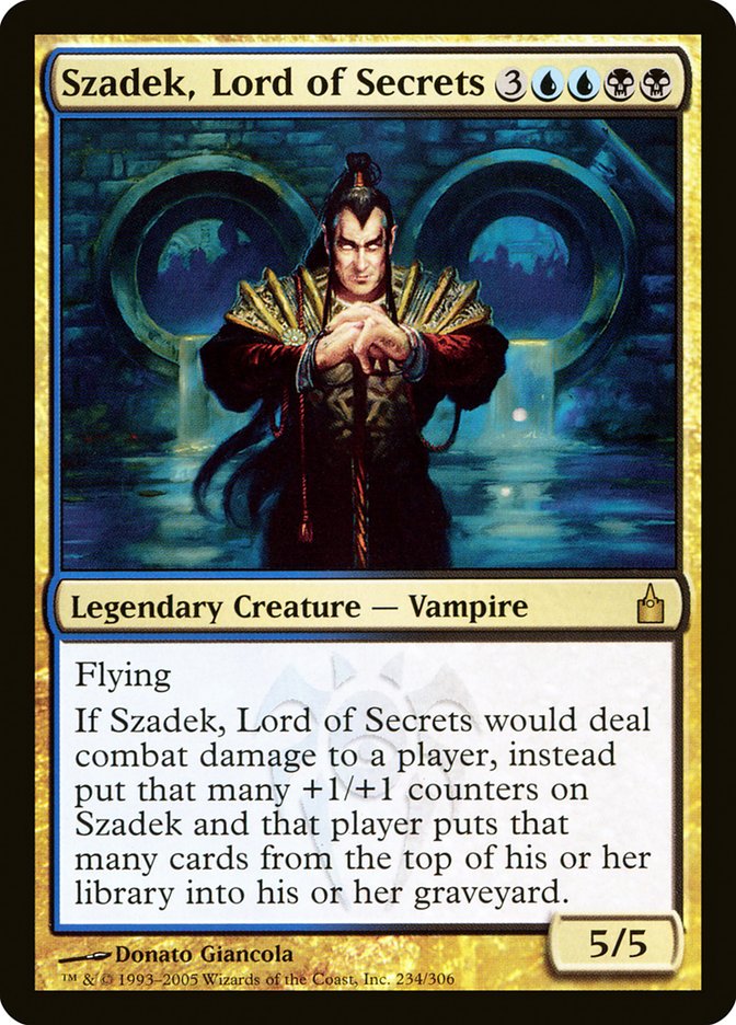 Szadek, Lord of Secrets [Ravnica: City of Guilds] - Magic: The Gathering - Card Brawlers | Quebec | Canada |