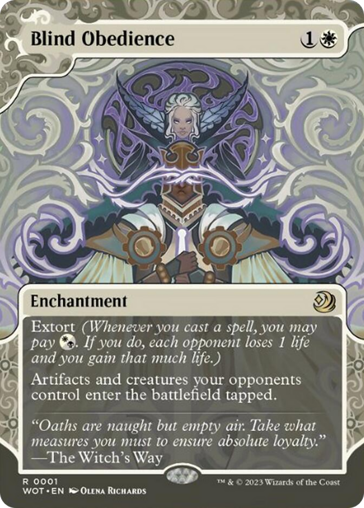Blind Obedience [Wilds of Eldraine: Enchanting Tales] - Magic: The Gathering - Card Brawlers | Quebec | Canada |