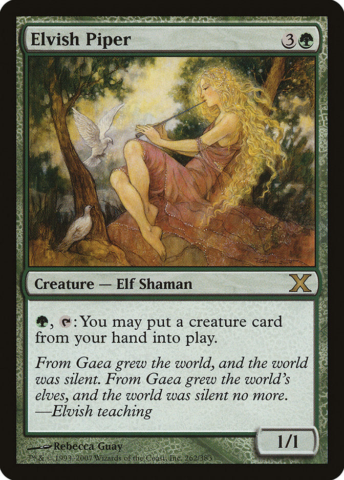 Elvish Piper [Tenth Edition] - Magic: The Gathering - Card Brawlers | Quebec | Canada |