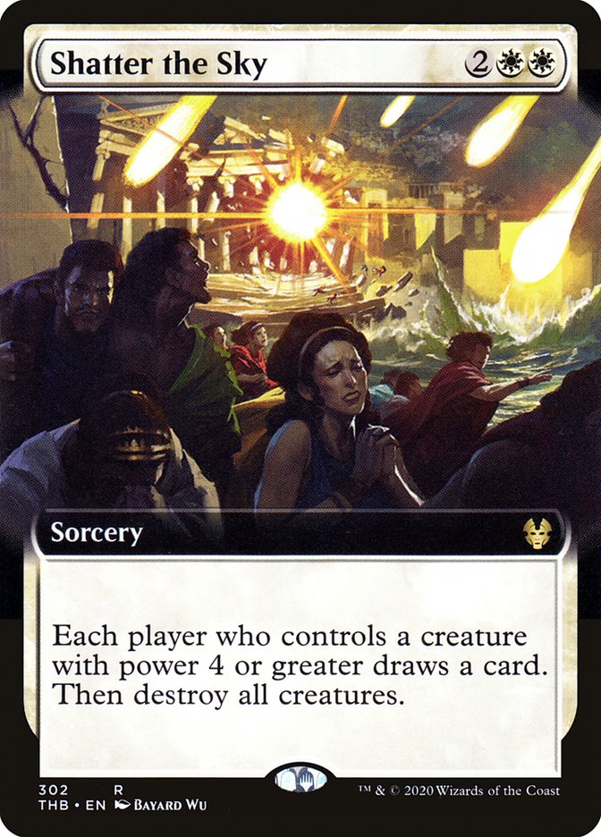 Shatter the Sky (Extended Art) [Theros Beyond Death] - Magic: The Gathering - Card Brawlers | Quebec | Canada |