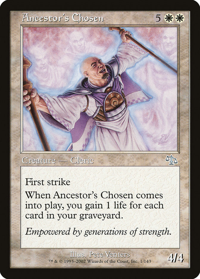 Ancestor's Chosen [Judgment] - Magic: The Gathering - Card Brawlers | Quebec | Canada |