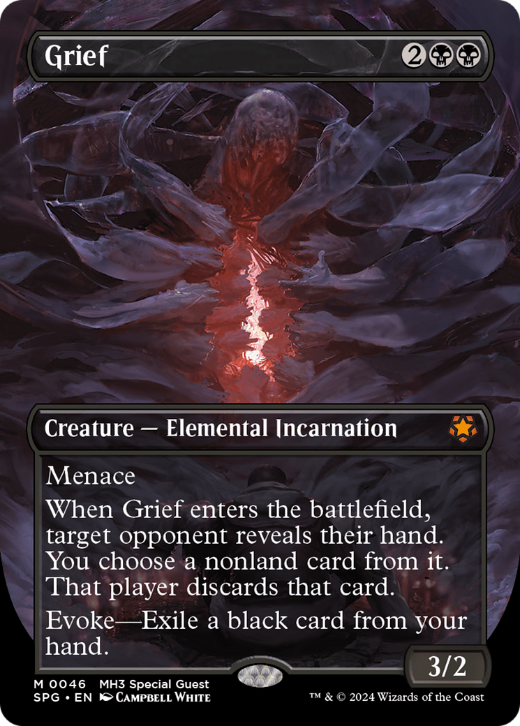 Grief (Borderless) [Modern Horizons 3 Special Guests] - Magic: The Gathering - Card Brawlers | Quebec | Canada |