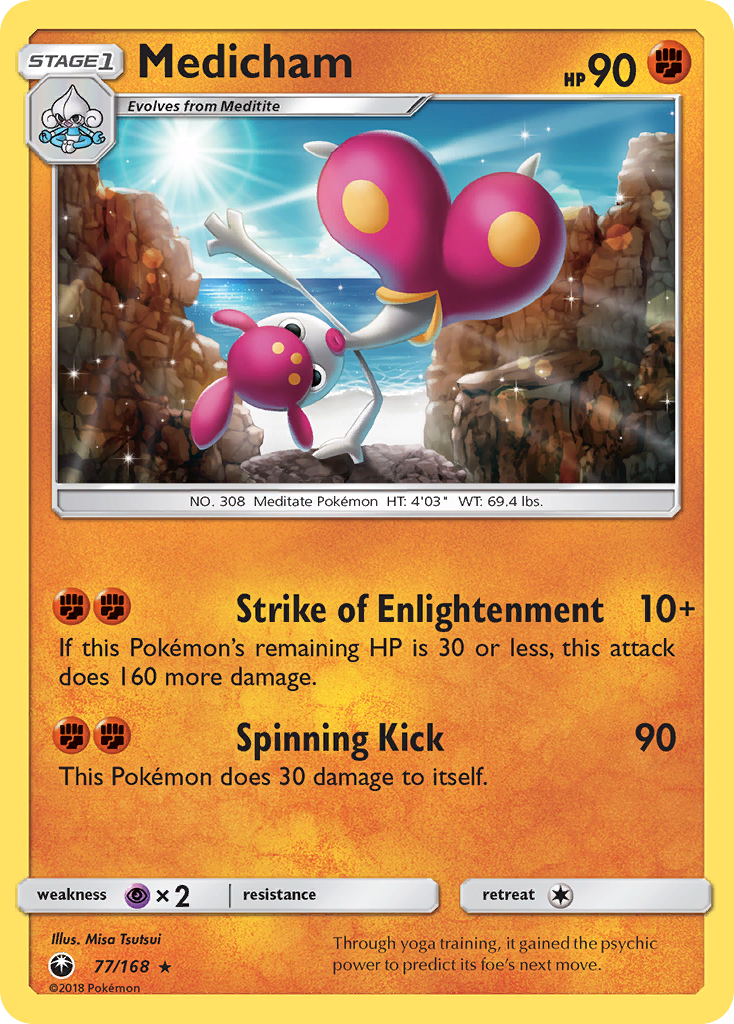 Medicham (77/168) [Sun & Moon: Celestial Storm] - Pokémon - Card Brawlers | Quebec | Canada |