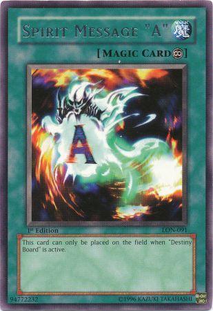 Spirit Message "A" [LON-091] Rare - Yu-Gi-Oh! - Card Brawlers | Quebec | Canada |