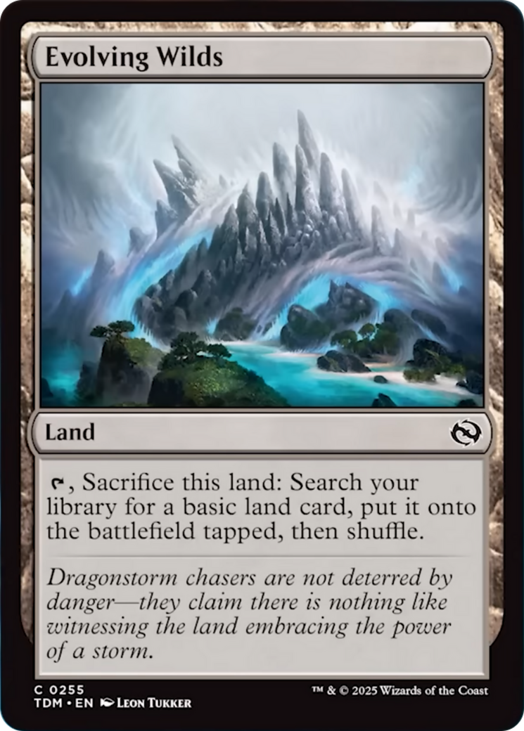 Evolving Wilds [Tarkir: Dragonstorm] - Magic: The Gathering - Card Brawlers | Quebec | Canada |
