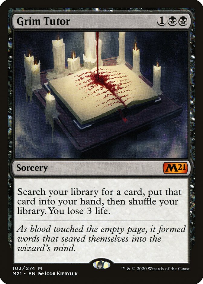 Grim Tutor [Core Set 2021] - Magic: The Gathering - Card Brawlers | Quebec | Canada |